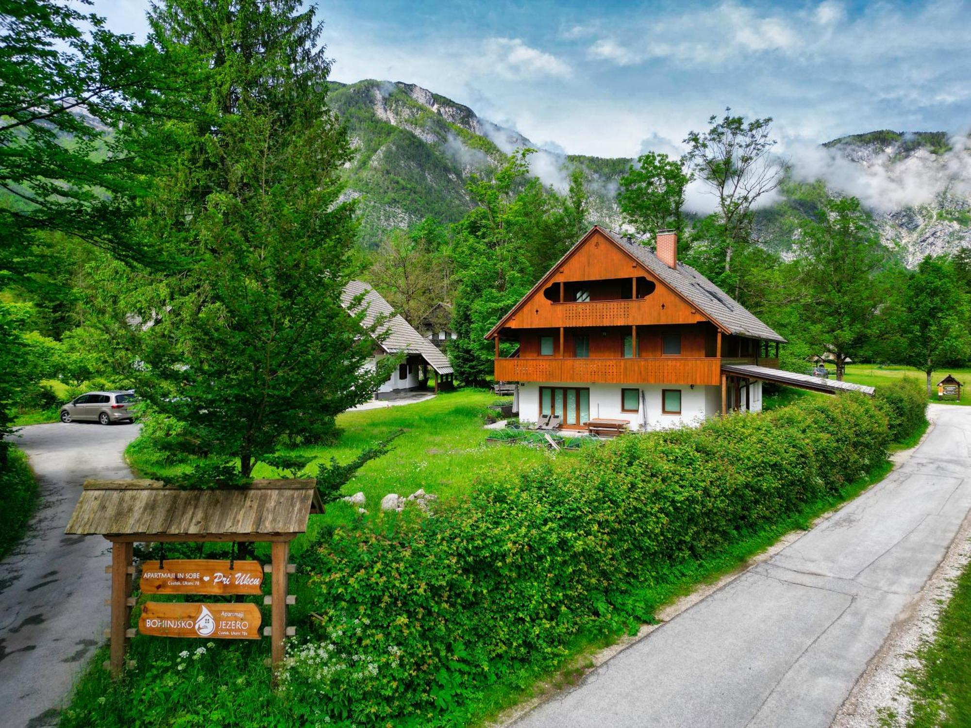 Sobe In Apartmaji Pri Ukcu Bohinj Eksteriør billede
