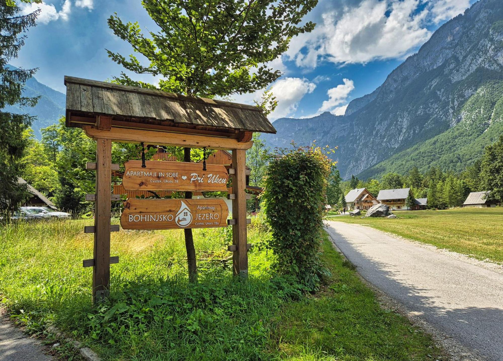 Sobe In Apartmaji Pri Ukcu Bohinj Eksteriør billede